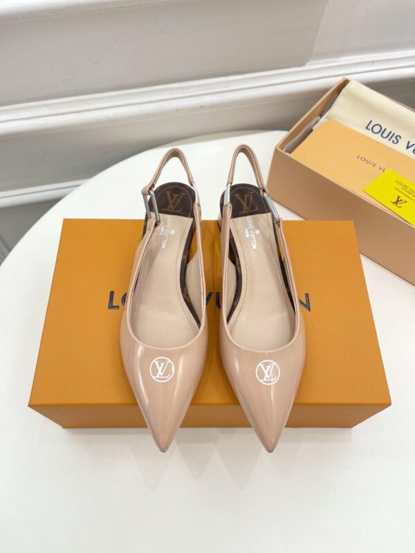 Louis Vuitton Magnetic Slingback Pump Nude For Women LV