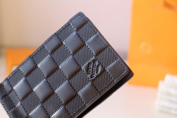 Louis Vuitton Marco Wallet Damier Inifini For Men, Men's Wallet 4.5in/11.5cm LV