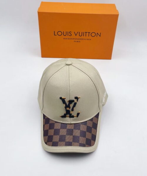 Louis Vuitton Match Cap Cream LV Cap