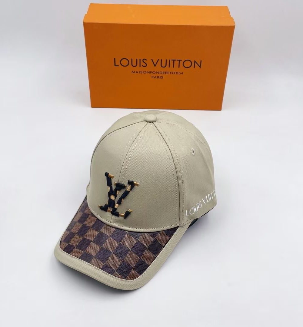 Louis Vuitton Match Cap Cream LV Cap