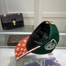 Louis Vuitton Match Cap Green/Red LV Cap