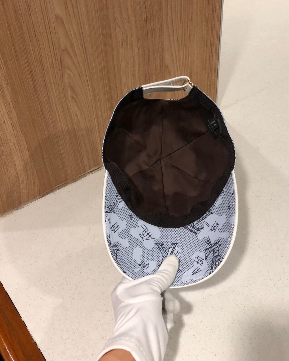 Louis Vuitton Match Cap Grey LV Cap