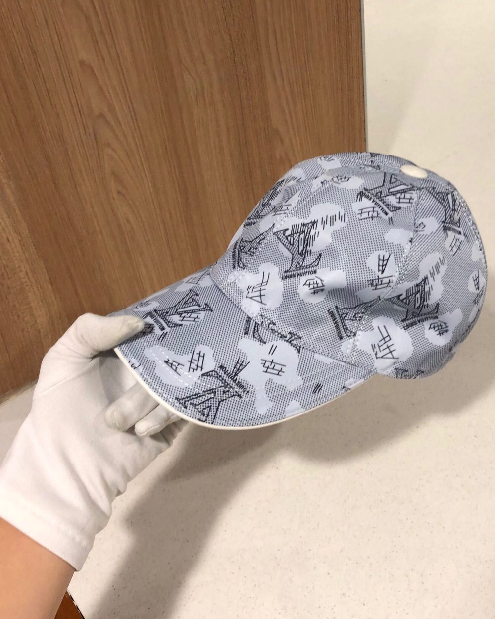 Louis Vuitton Match Cap Grey LV Cap