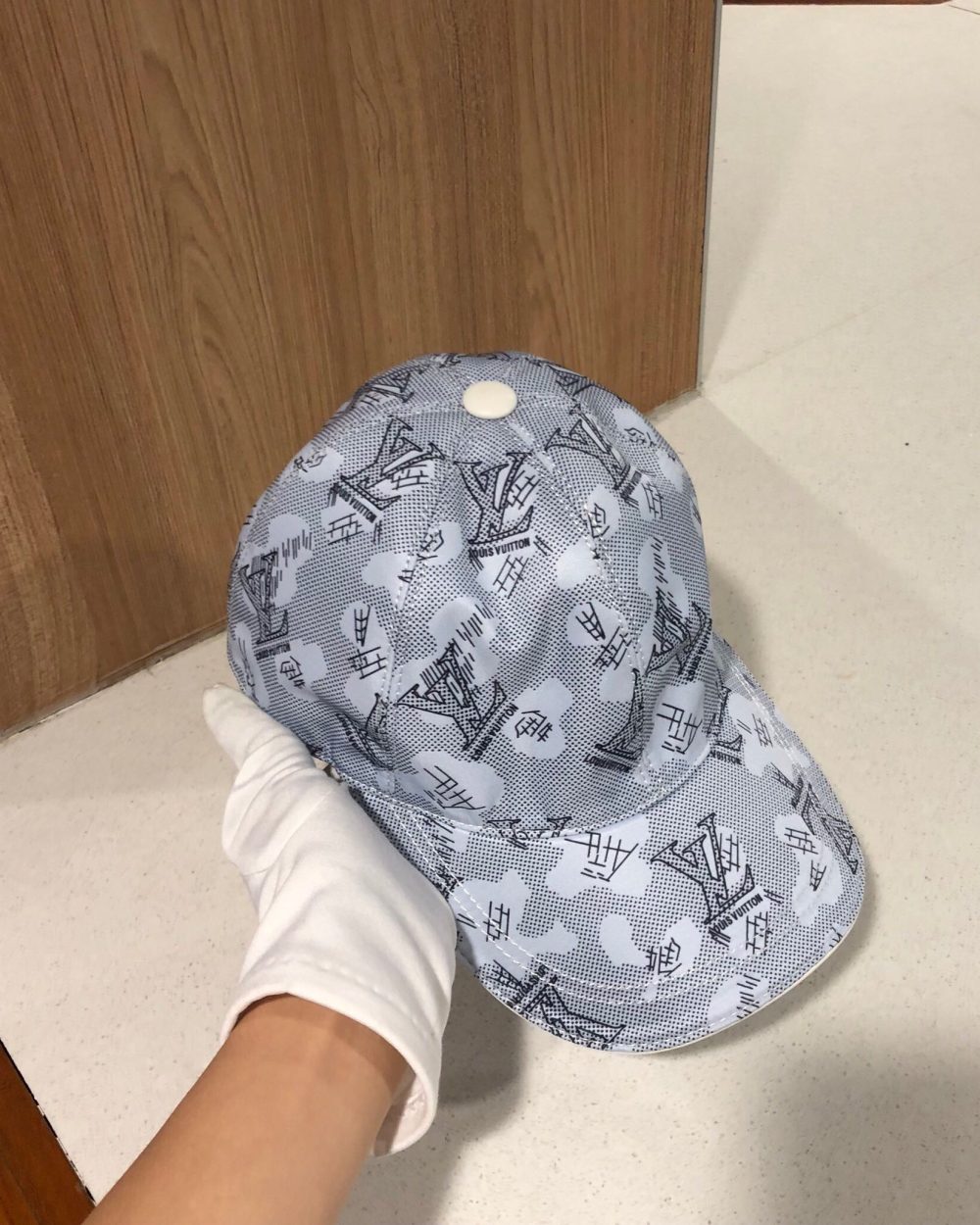 Louis Vuitton Match Cap Grey LV Cap