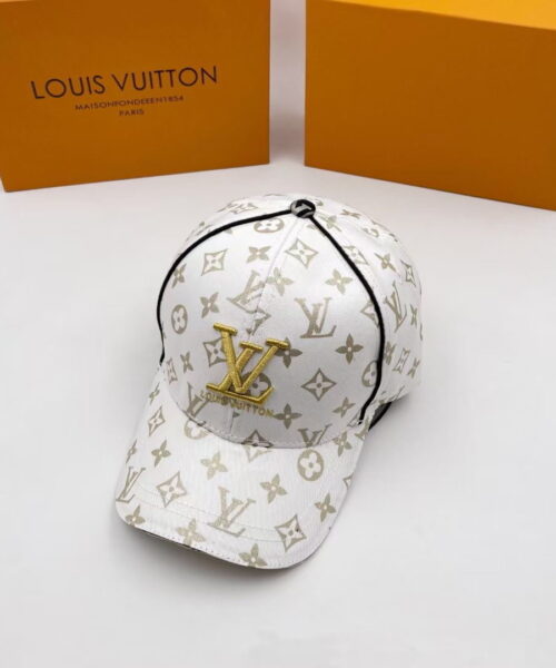 Louis Vuitton Match Cap White LV Cap