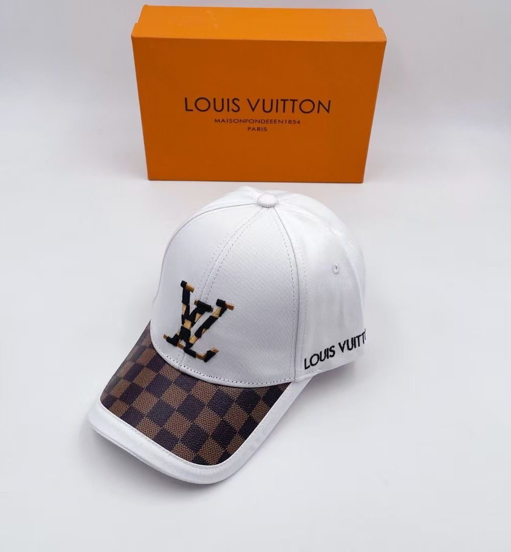 Louis Vuitton Match Cap White LV Cap