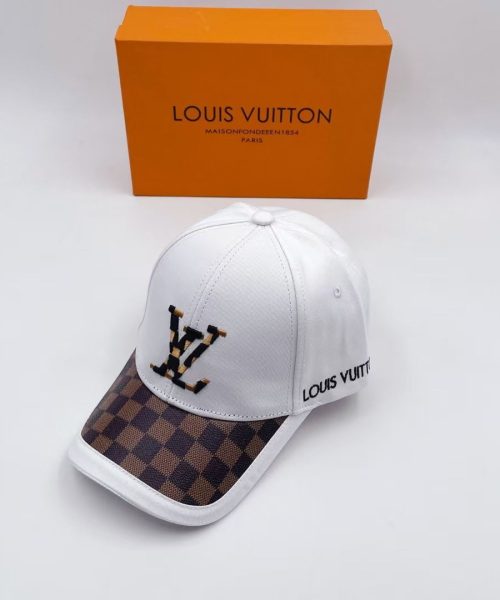 Louis Vuitton Match Cap White LV Cap