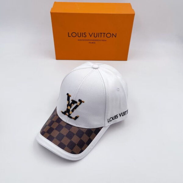 Louis Vuitton Match Cap White LV Cap