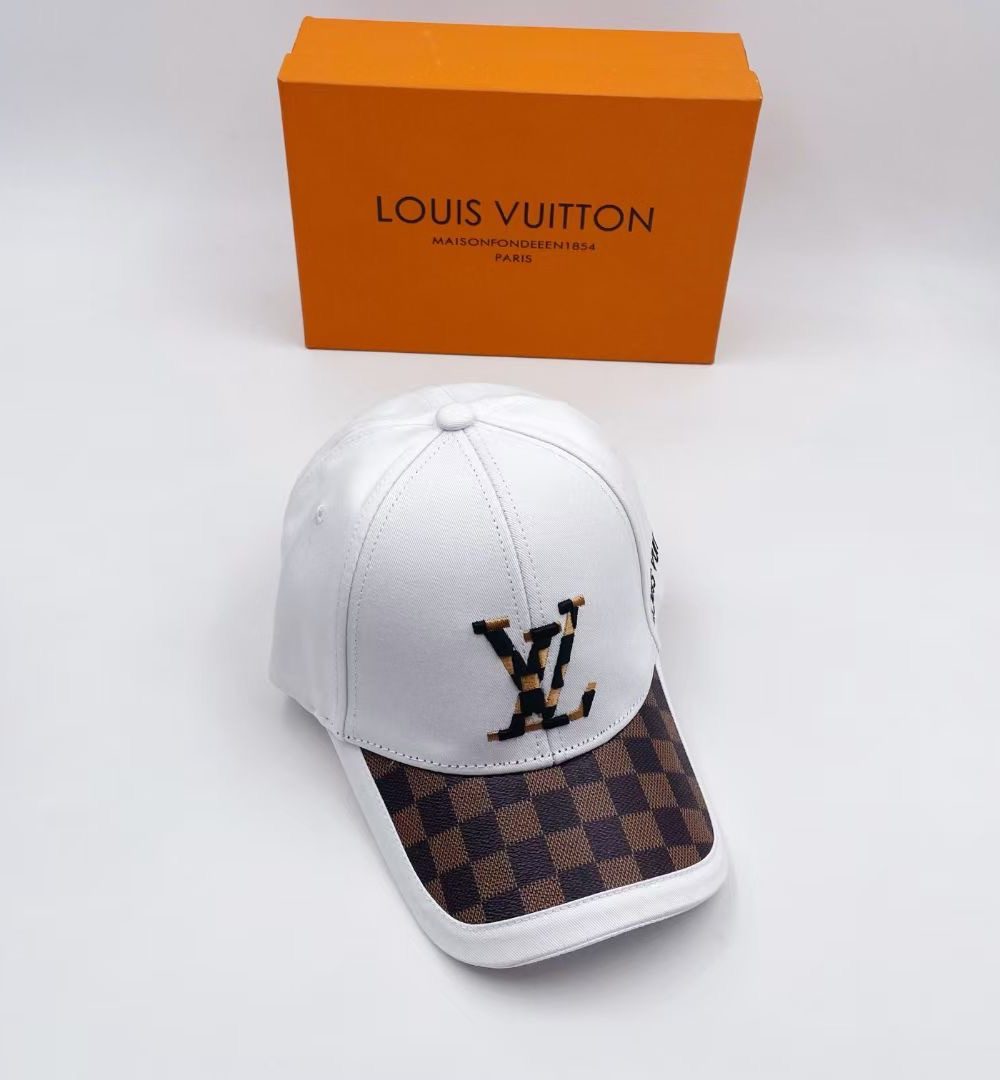 Louis Vuitton Match Cap White LV Cap