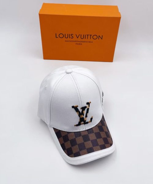 Louis Vuitton Match Cap White LV Cap
