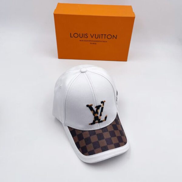 Louis Vuitton Match Cap White LV Cap