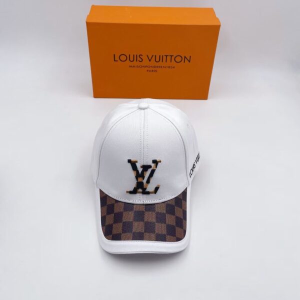 Louis Vuitton Match Cap White LV Cap