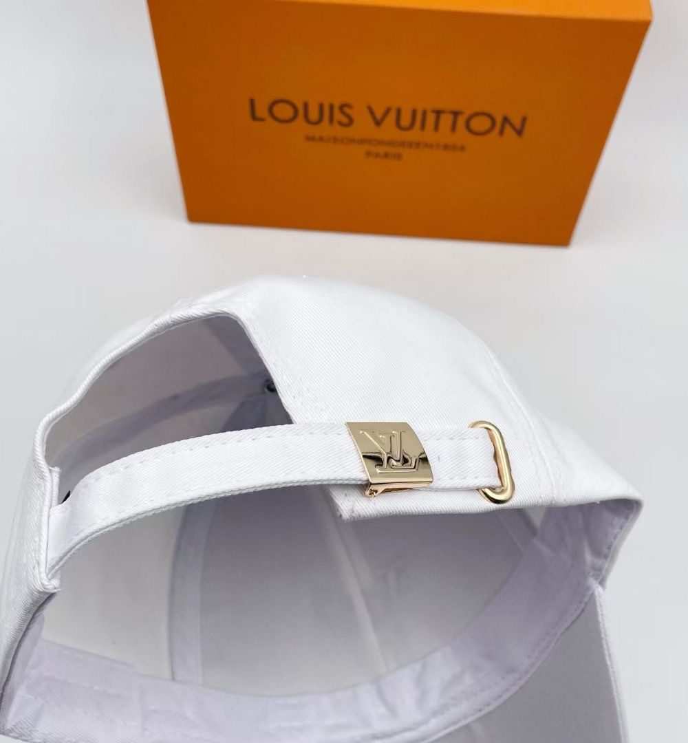 Louis Vuitton Match Cap White LV Cap