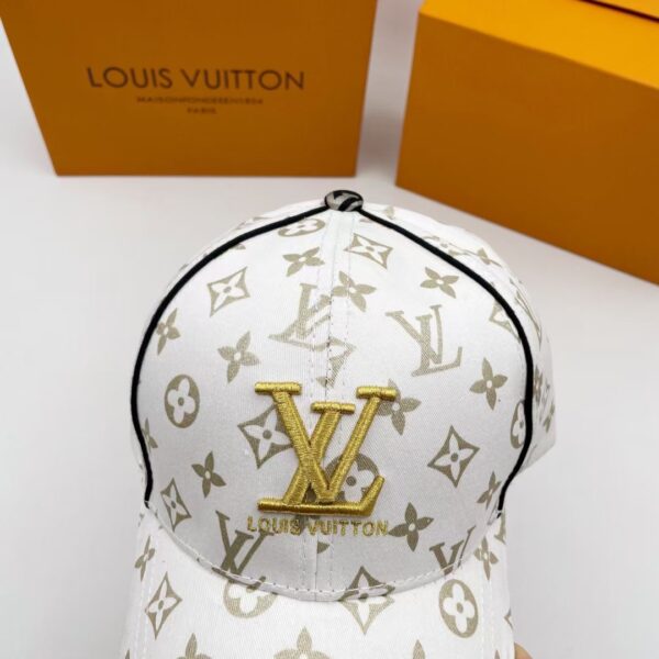Louis Vuitton Match Cap White LV Cap
