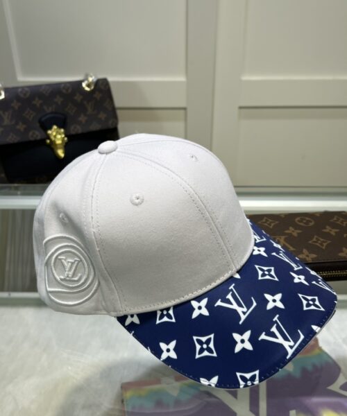 Louis Vuitton Match Cap White/Blue LV Cap M77741