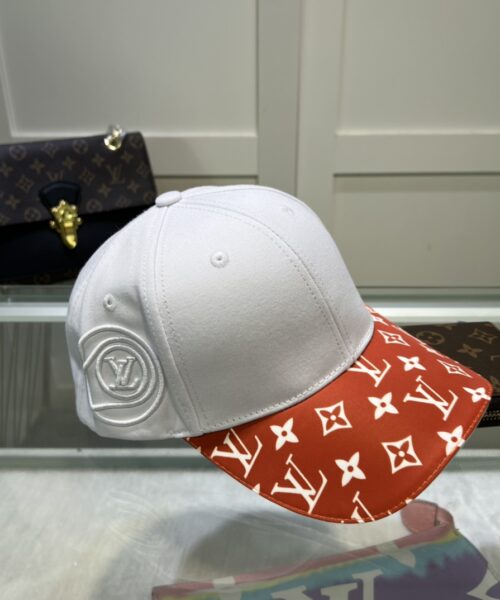 Louis Vuitton Match Cap White/Red LV Cap M77743