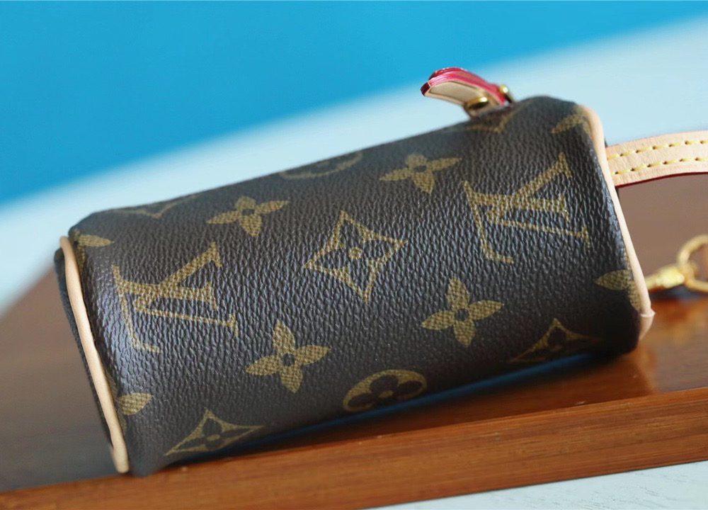 1:1 Replica Louis Vuitton Micro Papillon Bag Charm Monogram Canvas For Women, Women's Bags, Shoulder And Crossbody Bags 4.3in/11cm LV M00354