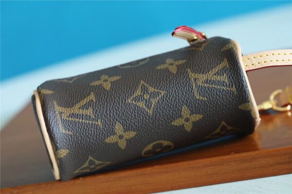 Louis Vuitton Micro Papillon Bag Charm Monogram Canvas For Women, Women's Bags, Shoulder And Crossbody Bags 4.3in/11cm LV M00354