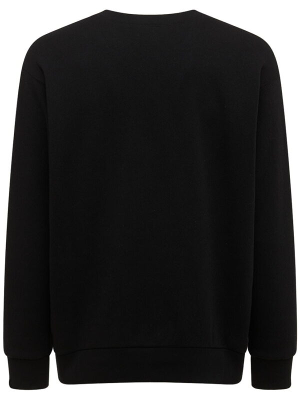 Louis Vuitton Monogram Crewneck Sweatshirt Black For Men
