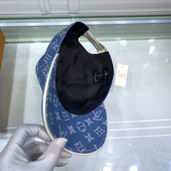Louis Vuitton Monogram Jacquard Denim Cap Blue LV Cap