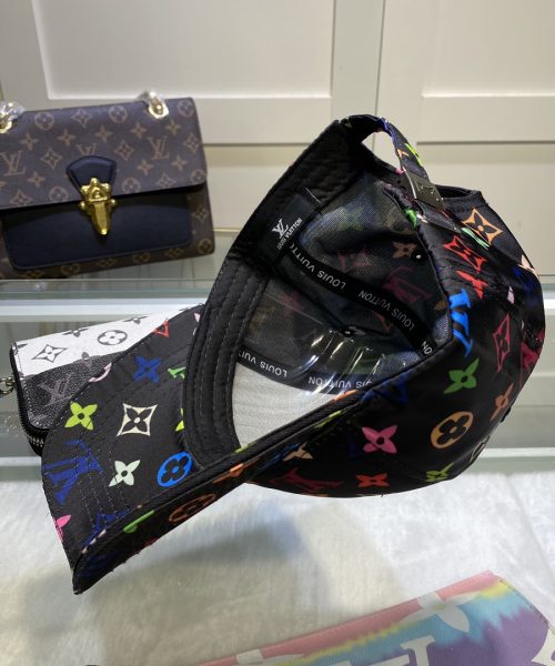 Louis Vuitton Monogram Shadow Cap In Black