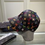 Louis Vuitton Monogram Shadow Cap In Black