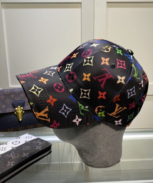 Louis Vuitton Monogram Shadow Cap In Black