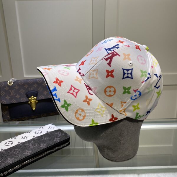 Louis Vuitton Monogram Shadow Cap In White