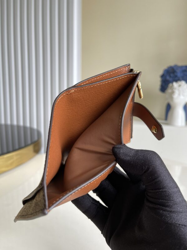 Louis Vuitton Multiple Card Holder Monogram Canvas Brown For Men, Men's Wallet 11cm LV N60451