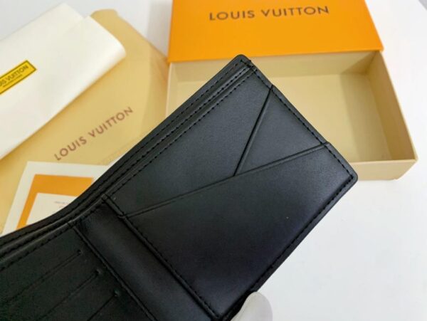 Louis Vuitton Multiple Wallet Damier Graphite For Men, Men's Wallet 4.5in/11.5cm LV