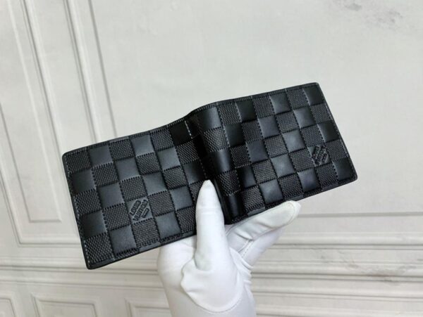 Louis Vuitton Multiple Wallet Damier Graphite For Men, Men's Wallet 4.5in/11.5cm LV