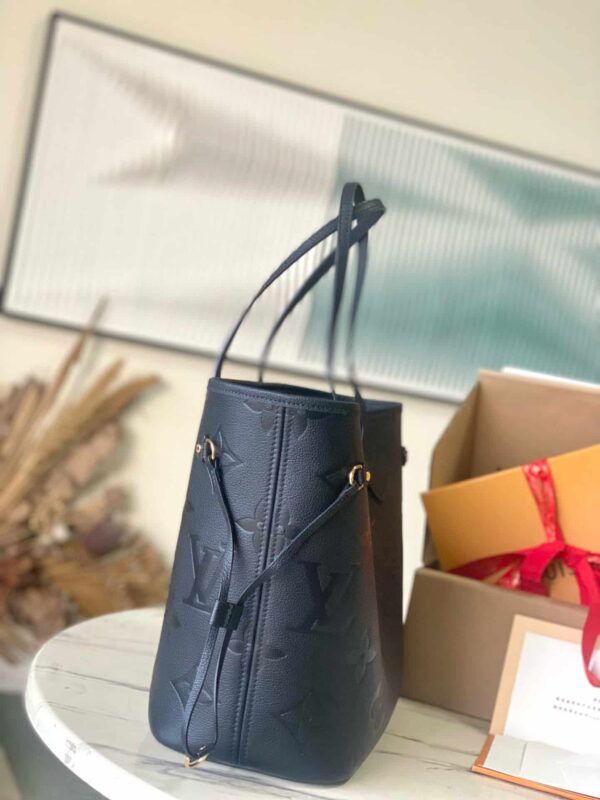 1:1 Replica Louis Vuitton LV Neverfull MM Monogram Empreinte Leather Luxury Women Bag M45685 - 31cm/ 12.2in