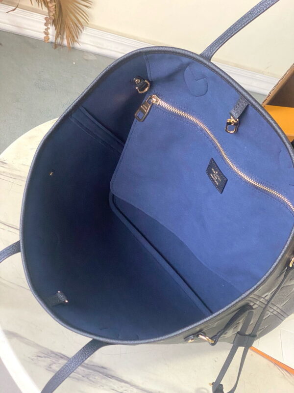 1:1 Replica Louis Vuitton LV Neverfull MM Monogram Empreinte Leather Luxury Women Bag M45685 - 31cm/ 12.2in