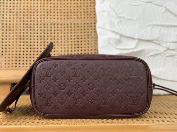 1:1 Replica Louis Vuitton LV Neverfull MM Monogram Empreinte Leather Luxury Women Bag M46599 - 31cm/ 12.2in