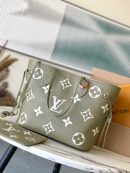 1:1 Replica Louis Vuitton LV Neverfull MM Monogram Empreinte Leather Black Luxury Bag For Women M46649 - 31cm/ 12.2in