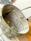 1:1 Replica Louis Vuitton LV Neverfull MM Monogram Empreinte Leather Black Luxury Bag For Women M46649 - 31cm/ 12.2in