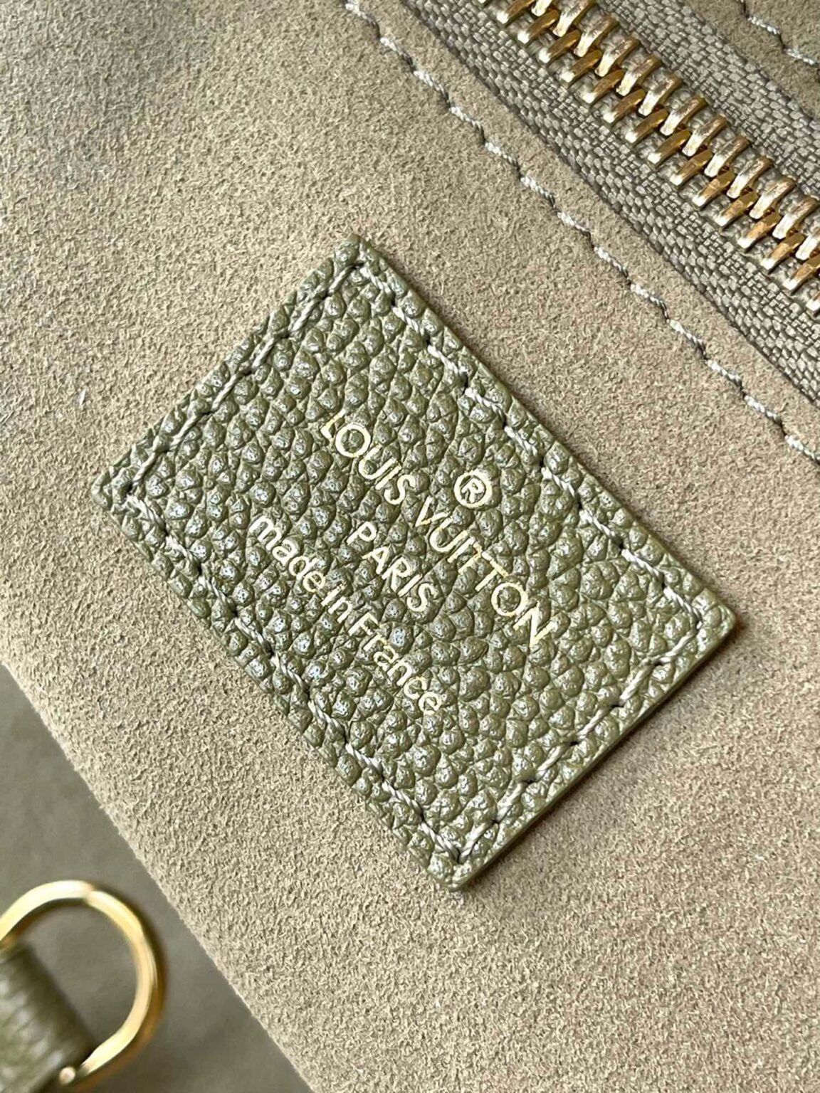 1:1 Replica Louis Vuitton LV Neverfull MM Monogram Empreinte Leather Black Luxury Bag For Women M46649 - 31cm/ 12.2in - Image 10