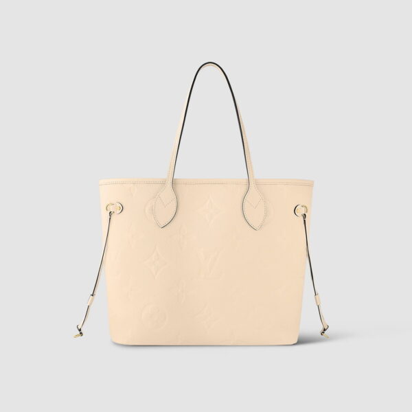 1:1 Replica Louis Vuitton LV Neverfull MM Monogram Empreinte Leather Luxury Women Bag M46676 - 31cm/ 12.2in