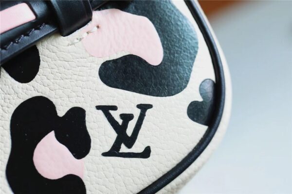 Louis Vuitton Nice BB Monogram Empreinte White /Black For Women, Women's Wallets 9.4in/24cm LV