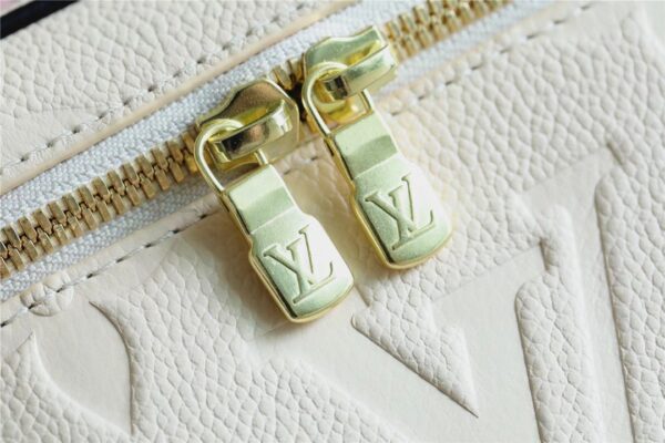 Louis Vuitton Nice BB Monogram Empreinte White /Black For Women, Women's Wallets 9.4in/24cm LV