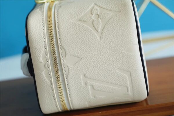 Louis Vuitton Nice BB Monogram Empreinte White /Black For Women, Women's Wallets 9.4in/24cm LV