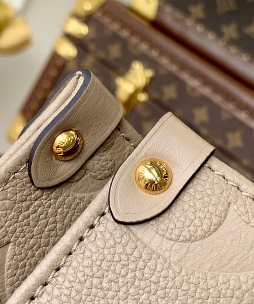 1:1 Replica Louis Vuitton LV Onthego MM Monogram Empreinte Leather Luxury Bag For Women M45607 - 35cm