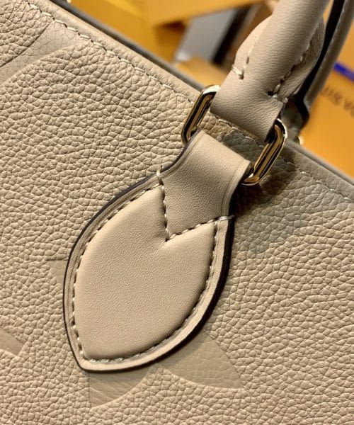 1:1 Replica Louis Vuitton LV Onthego MM Monogram Empreinte Leather Luxury Bag For Women M45607 - 35cm