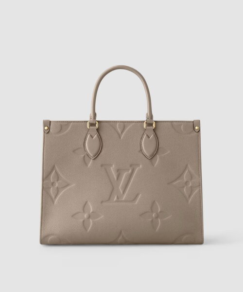 1:1 Replica Louis Vuitton LV Onthego MM Monogram Empreinte Leather Luxury Bag For Women M45607 - 35cm