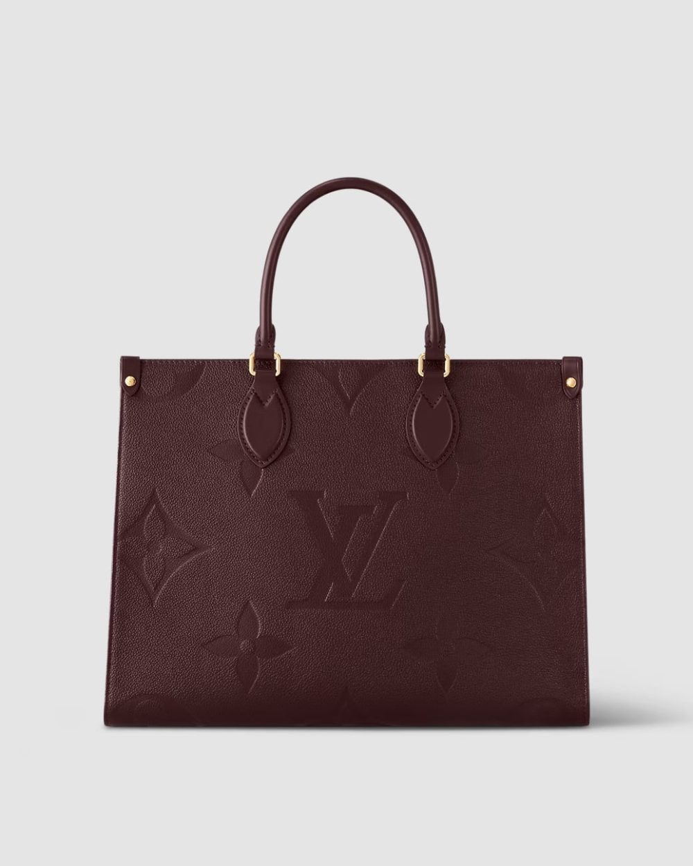 1:1 Replica Louis Vuitton LV Onthego MM Monogram Empreinte Leather Luxury Bag For Women M46601 - 35cm