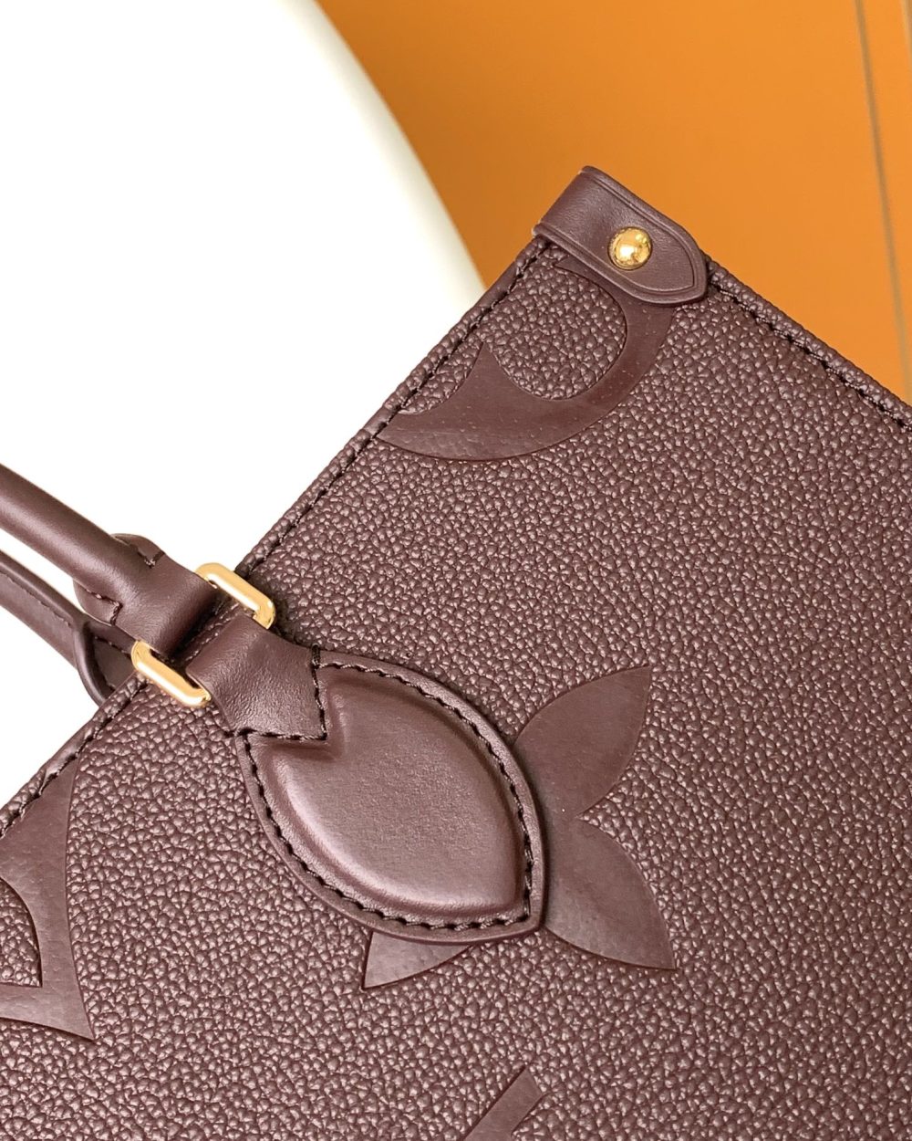 1:1 Replica Louis Vuitton LV Onthego MM Monogram Empreinte Leather Luxury Bag For Women M46601 - 35cm