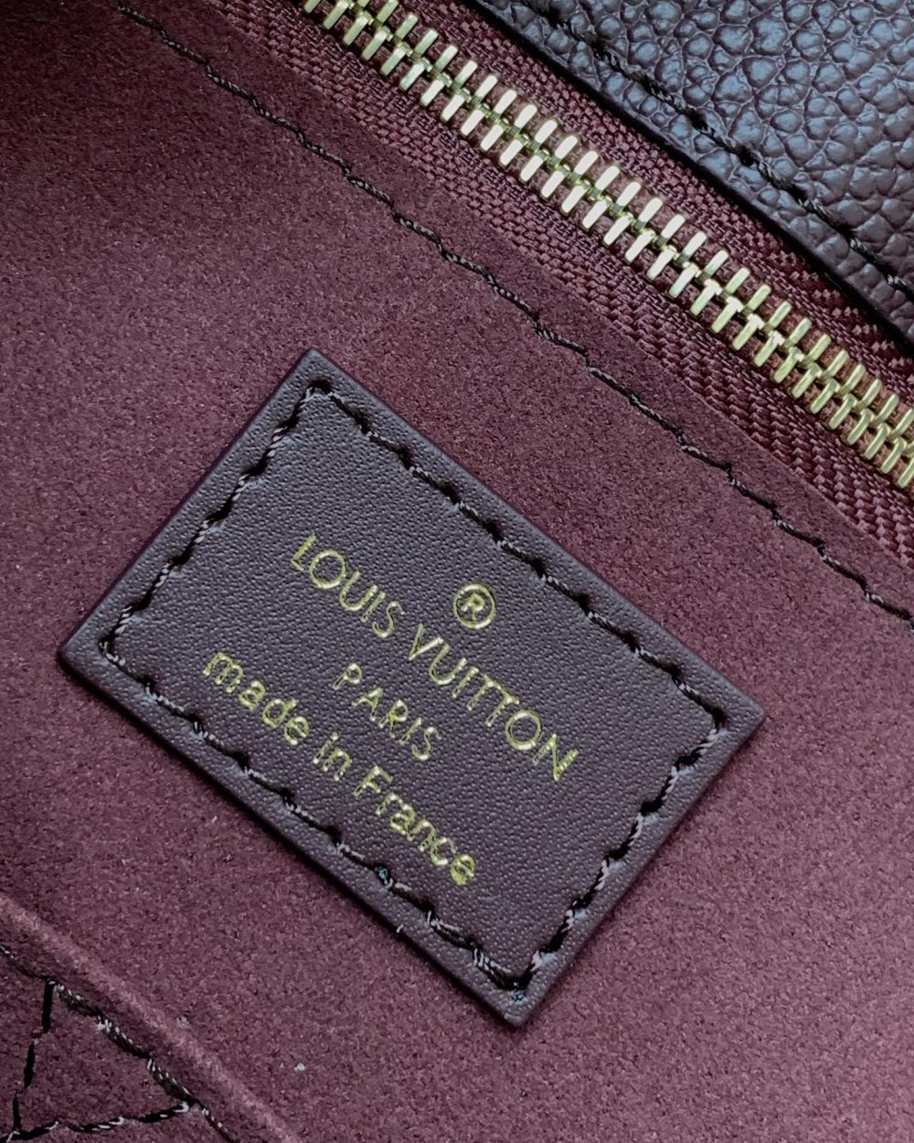 1:1 Replica Louis Vuitton LV Onthego MM Monogram Empreinte Leather Luxury Bag For Women M46601 - 35cm