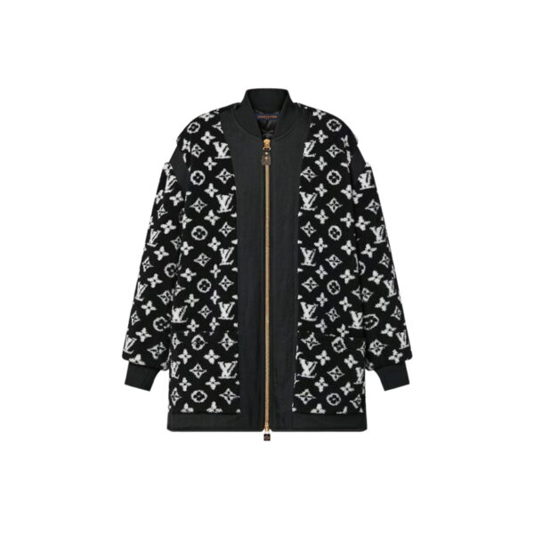 Louis Vuitton Oversized Monogram Teddy Bomber Jacket For Women - 1AC0V5