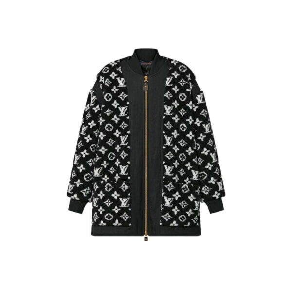 Louis Vuitton Oversized Monogram Teddy Bomber Jacket For Women - 1AC0V5