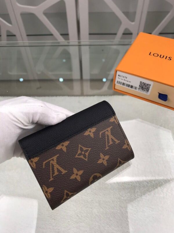 Louis Vuitton Pallas Monogram 13cm Black